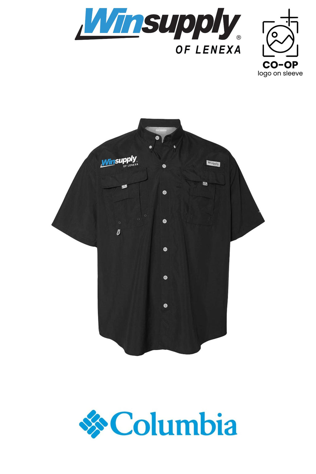 Columbia Mens PFG Bahama™ II Short Sleeve Shirt - Winsupply of Lenexa