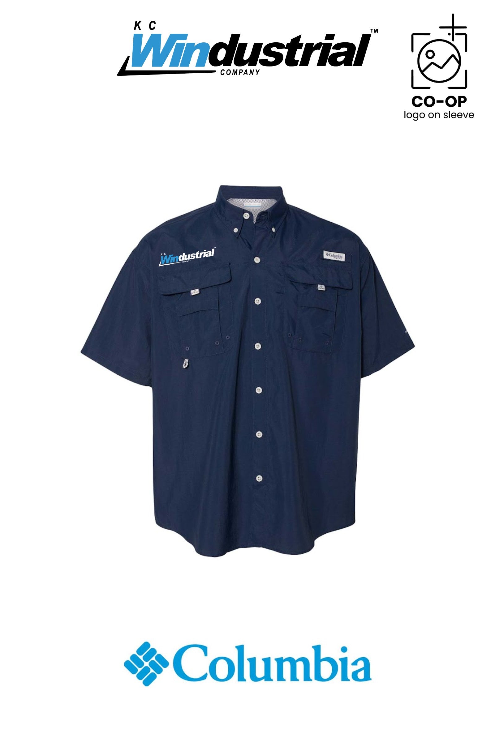Columbia Mens PFG Bahama™ II Short Sleeve Shirt - KC Windustrial
