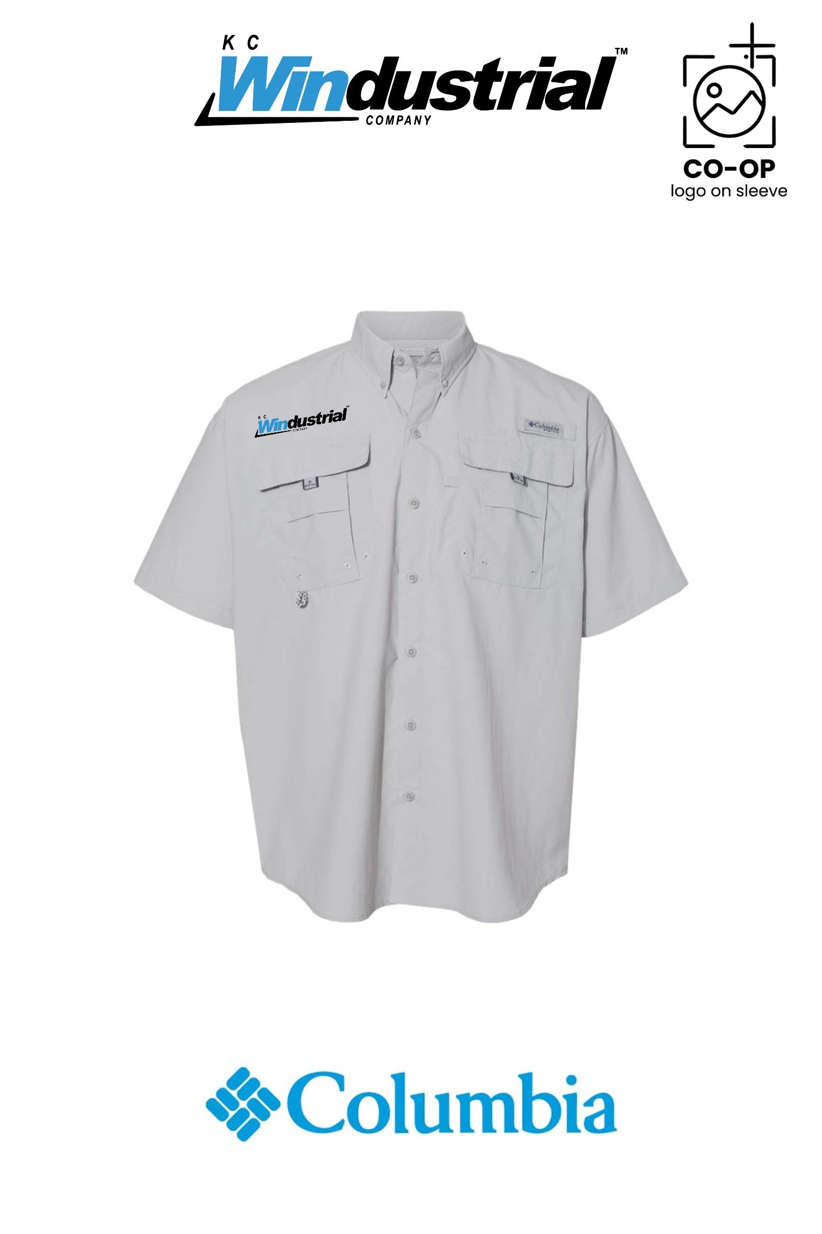 Columbia Mens PFG Bahama™ II Short Sleeve Shirt - KC Windustrial