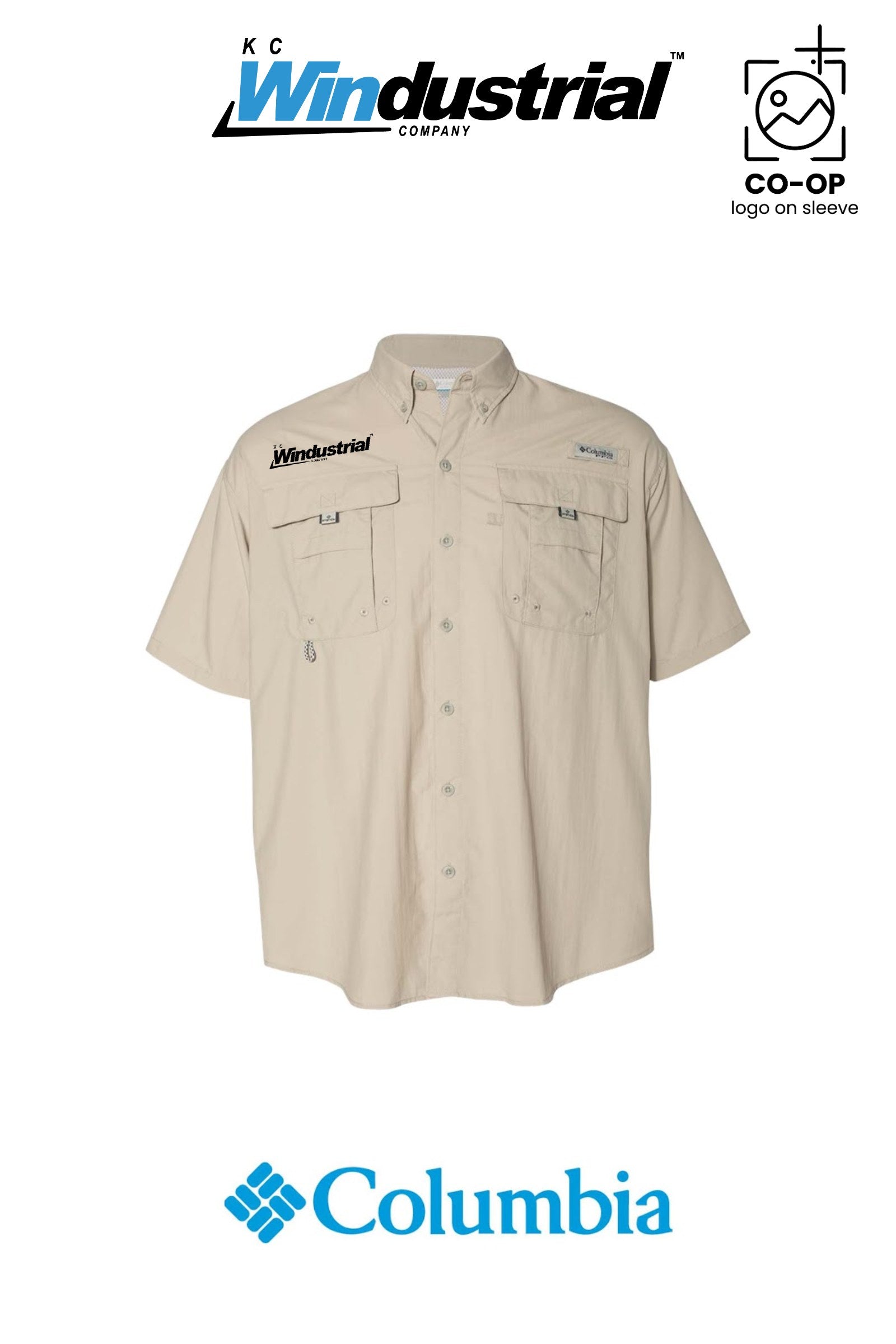 Columbia Mens PFG Bahama™ II Short Sleeve Shirt - KC Windustrial