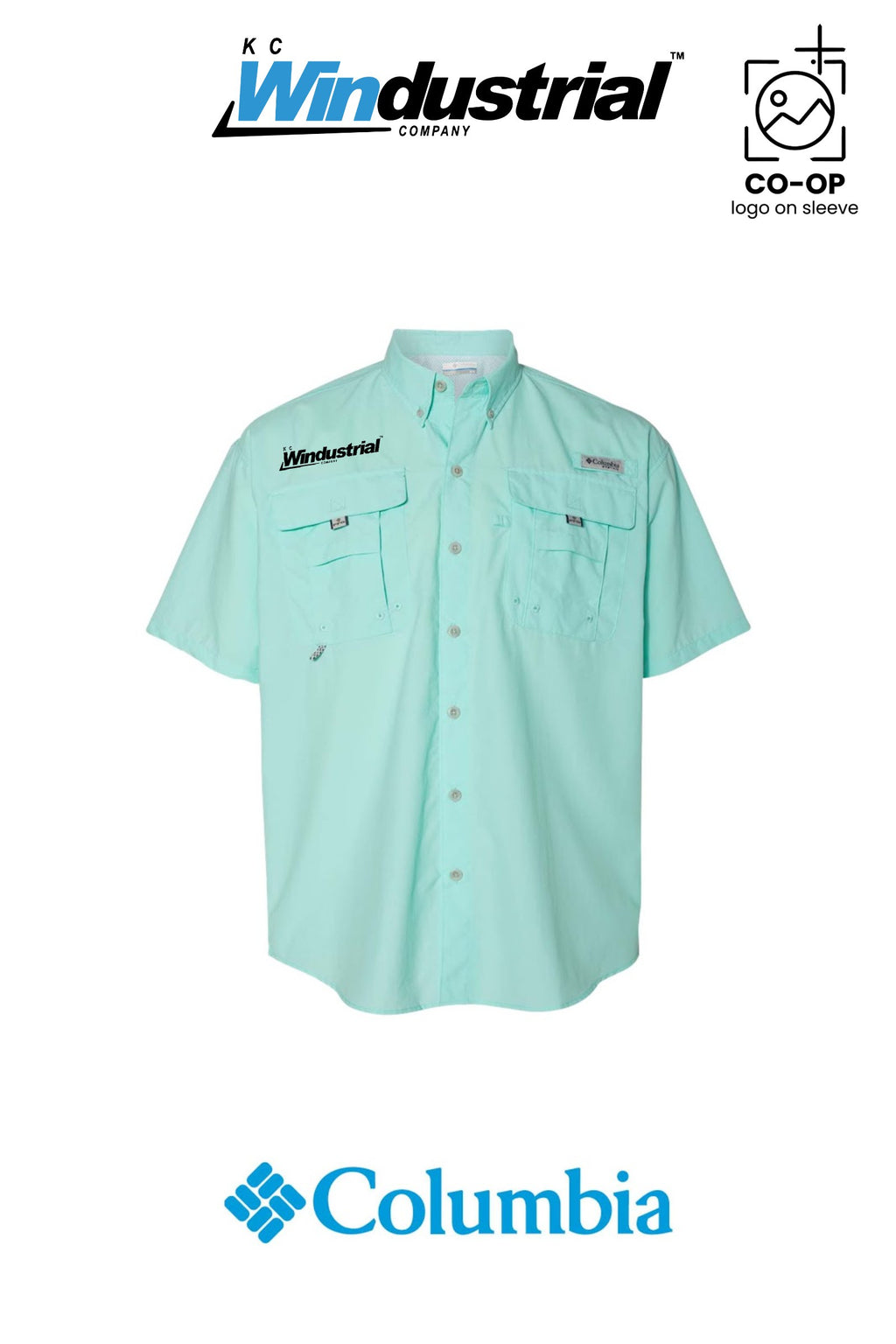 Columbia Mens PFG Bahama™ II Short Sleeve Shirt - KC Windustrial