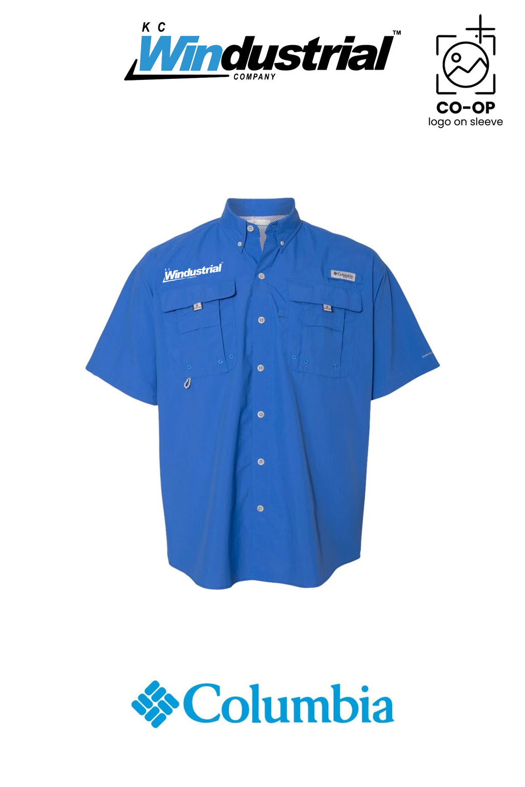 Columbia Mens PFG Bahama™ II Short Sleeve Shirt - KC Windustrial