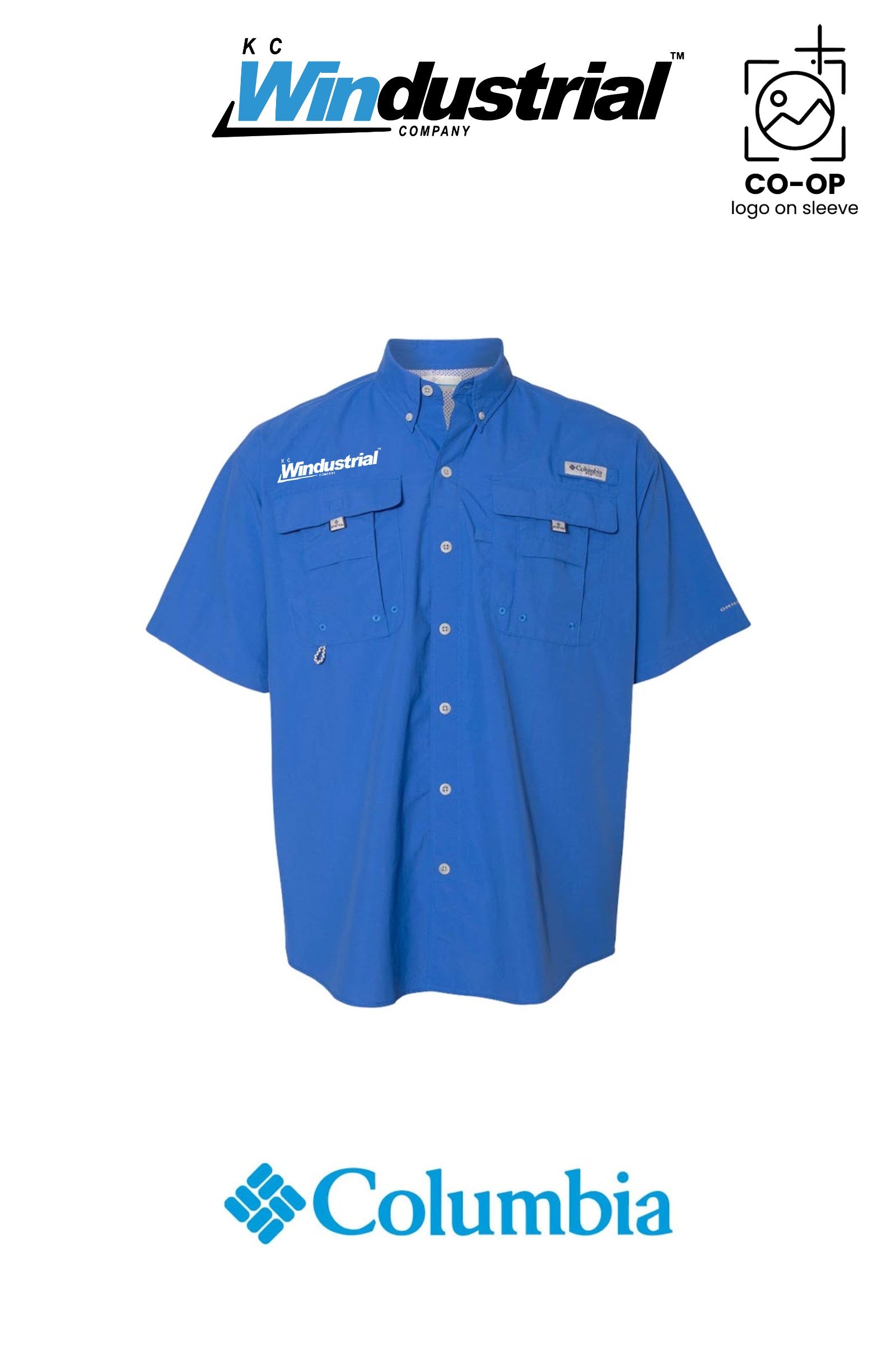Columbia Mens PFG Bahama™ II Short Sleeve Shirt - KC Windustrial