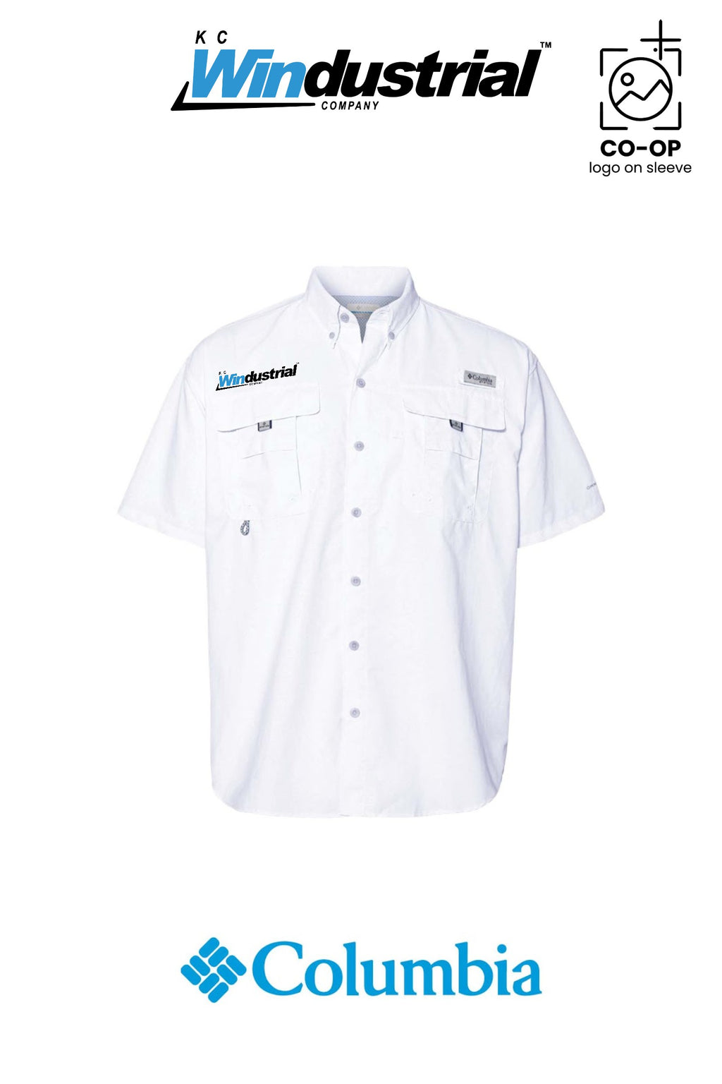 Columbia Mens PFG Bahama™ II Short Sleeve Shirt - KC Windustrial