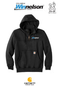Carhartt® Rain Defender® Paxton Heavyweight Hooded Zip Mock Sweatshirt - Columbia MO Winnelson
