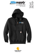 Carhartt® Rain Defender® Paxton Heavyweight Hooded Zip Mock Sweatshirt - Winsupply of Farmington