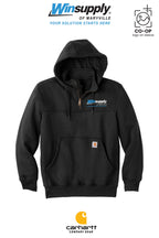 Carhartt® Rain Defender® Paxton Heavyweight Hooded Zip Mock Sweatshirt - Winsupply of Maryville
