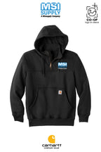 Carhartt® Rain Defender® Paxton Heavyweight Hooded Zip Mock Sweatshirt - MSI Supply Houston