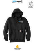 Carhartt® Rain Defender® Paxton Heavyweight Hooded Zip Mock Sweatshirt - Winsupply of Nashua
