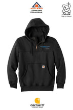 Carhartt® Rain Defender® Paxton Heavyweight Hooded Zip Mock Sweatshirt - Columbus Noland