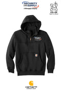 Carhartt® Rain Defender® Paxton Heavyweight Hooded Zip Mock Sweatshirt - SPHS Watertown