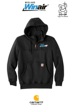 Carhartt® Rain Defender® Paxton Heavyweight Hooded Zip Mock Sweatshirt - Midland Winair