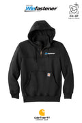 Carhartt® Rain Defender® Paxton Heavyweight Hooded Zip Mock Sweatshirt - Dayton Winfastener