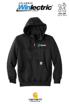 Carhartt® Rain Defender® Paxton Heavyweight Hooded Zip Mock Sweatshirt - Columbus Winlectric