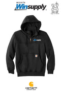 Carhartt® Rain Defender® Paxton Heavyweight Hooded Zip Mock Sweatshirt - Wichita Winsupply