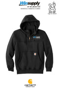 Carhartt® Rain Defender® Paxton Heavyweight Hooded Zip Mock Sweatshirt - Winsupply of Wilmington