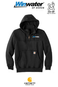 Carhartt® Rain Defender® Paxton Heavyweight Hooded Zip Mock Sweatshirt - Winwater of Akron