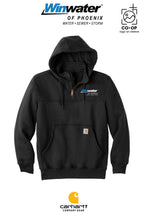 Carhartt® Rain Defender® Paxton Heavyweight Hooded Zip Mock Sweatshirt - Winwater of Phoenix