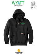 Carhartt® Rain Defender® Paxton Heavyweight Hooded Zip Mock Sweatshirt - Wyatt Irrigation of Santa Rosa