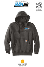 Carhartt® Rain Defender® Paxton Heavyweight Hooded Zip Mock Sweatshirt - North Denver Winair