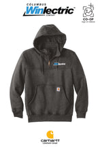 Carhartt® Rain Defender® Paxton Heavyweight Hooded Zip Mock Sweatshirt - Columbus Winlectric