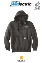 Carhartt® Rain Defender® Paxton Heavyweight Hooded Zip Mock Sweatshirt - Douglasville Winlectric