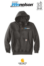 Carhartt® Rain Defender® Paxton Heavyweight Hooded Zip Mock Sweatshirt - Gateway Winnelson