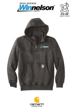 Carhartt® Rain Defender® Paxton Heavyweight Hooded Zip Mock Sweatshirt - Rock Springs Winnelson
