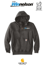 Carhartt® Rain Defender® Paxton Heavyweight Hooded Zip Mock Sweatshirt - Yuma Winnelson