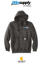 Carhartt® Rain Defender® Paxton Heavyweight Hooded Zip Mock Sweatshirt - Winsupply of Fargo