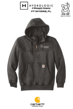 Carhartt® Rain Defender® Paxton Heavyweight Hooded Zip Mock Sweatshirt - Winsupply Ft Myers FL Co.
