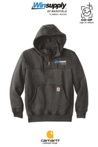 Carhartt® Rain Defender® Paxton Heavyweight Hooded Zip Mock Sweatshirt - Winsupply of Wakefield