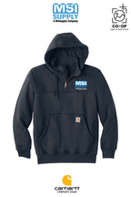 Carhartt® Rain Defender® Paxton Heavyweight Hooded Zip Mock Sweatshirt - MSI Supply Houston