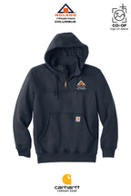 Carhartt® Rain Defender® Paxton Heavyweight Hooded Zip Mock Sweatshirt - Columbus Noland
