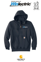 Carhartt® Rain Defender® Paxton Heavyweight Hooded Zip Mock Sweatshirt - Douglasville Winlectric