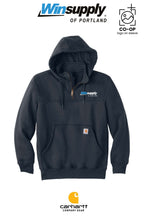 Carhartt® Rain Defender® Paxton Heavyweight Hooded Zip Mock Sweatshirt - Winsupply of Portland