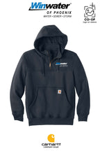 Carhartt® Rain Defender® Paxton Heavyweight Hooded Zip Mock Sweatshirt - Winwater of Phoenix