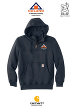 Carhartt® Rain Defender® Paxton Heavyweight Hooded Zip Mock Sweatshirt - Noland Company Chesapeake