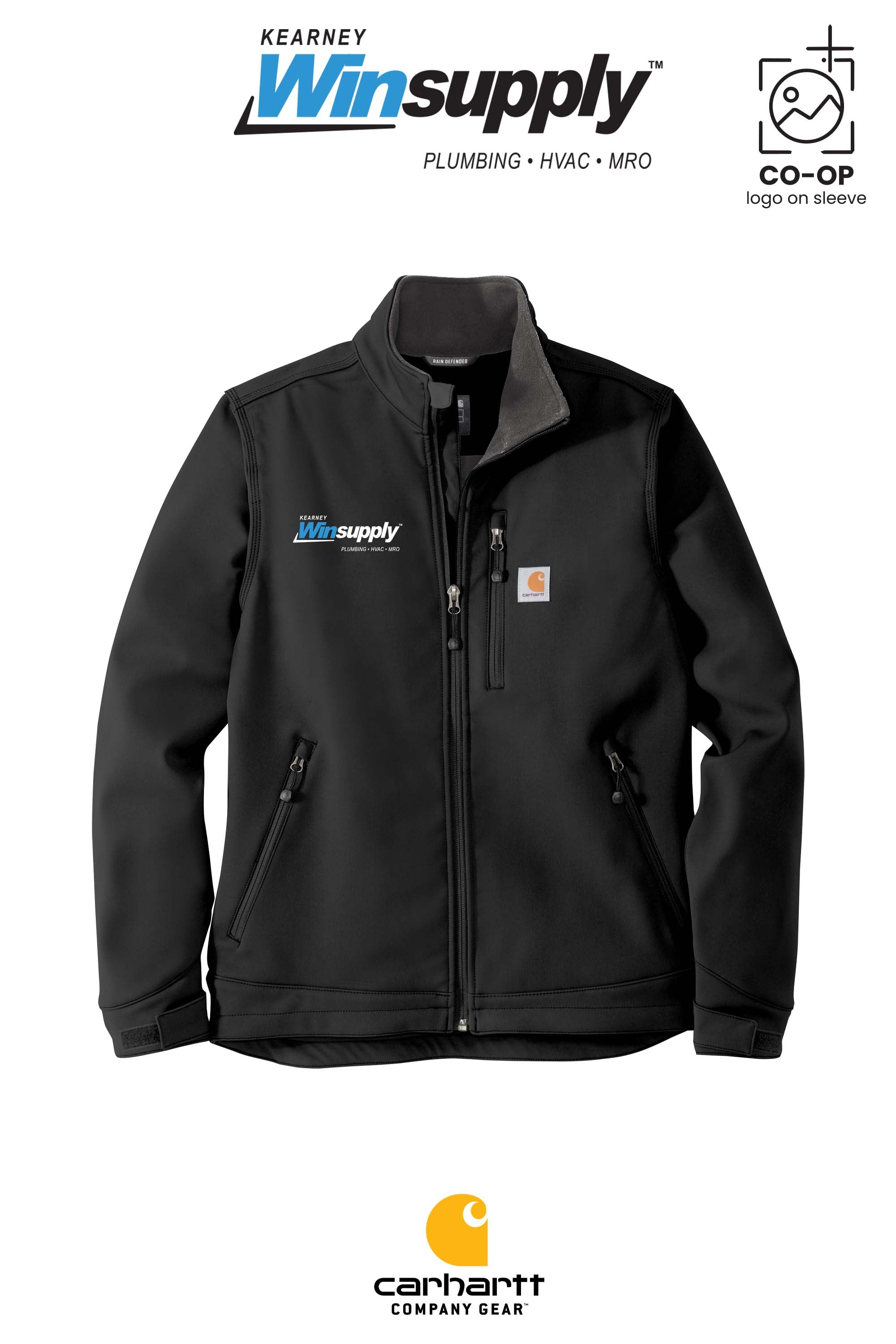 Carhartt® Crowley Soft Shell Jacket - Kearney Winsupply