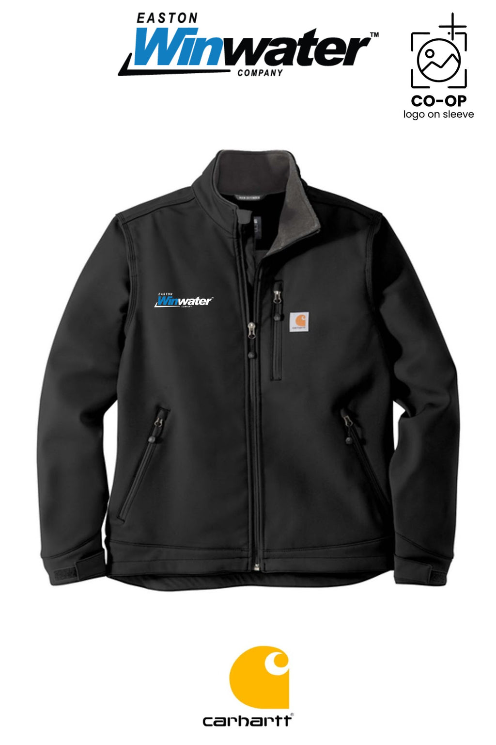 Carhartt® Crowley Soft Shell Jacket - Easton Winwater