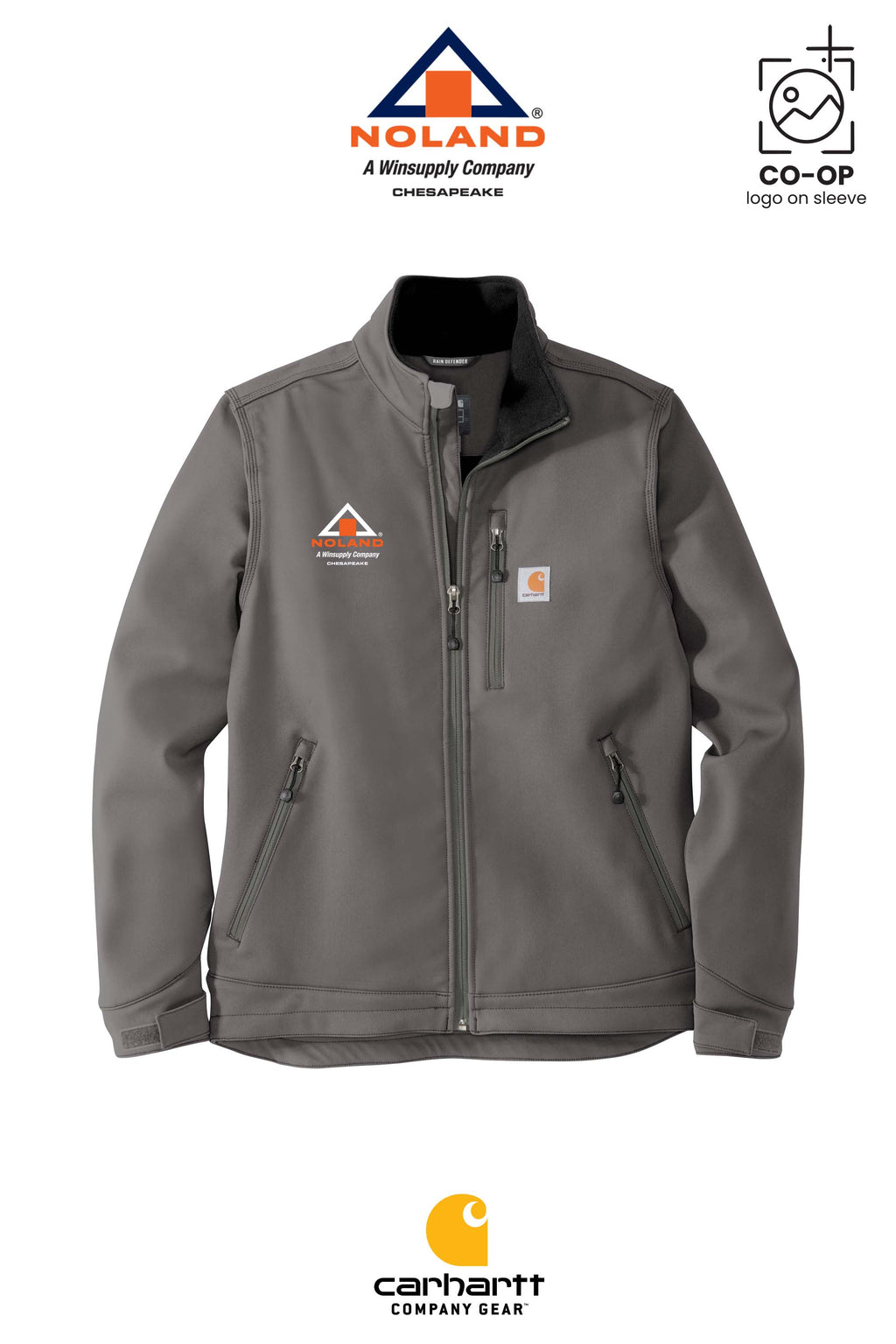 Carhartt® Crowley Soft Shell Jacket - Noland Company Chesapeake