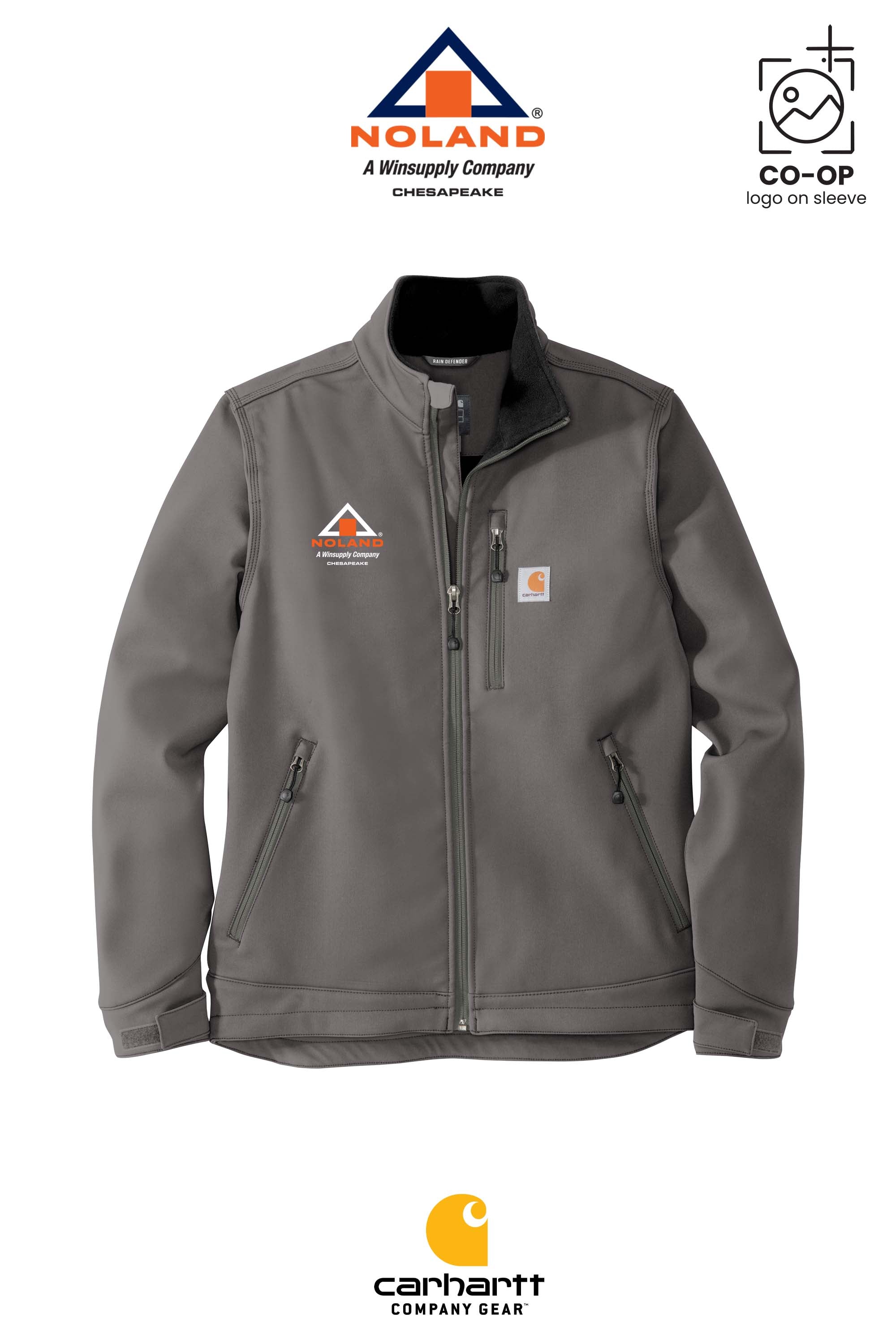 Carhartt® Crowley Soft Shell Jacket - Noland Company Chesapeake