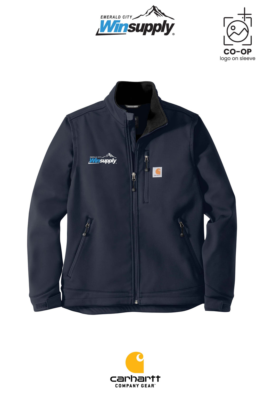 Carhartt® Crowley Soft Shell Jacket - Winsupply Emerald City