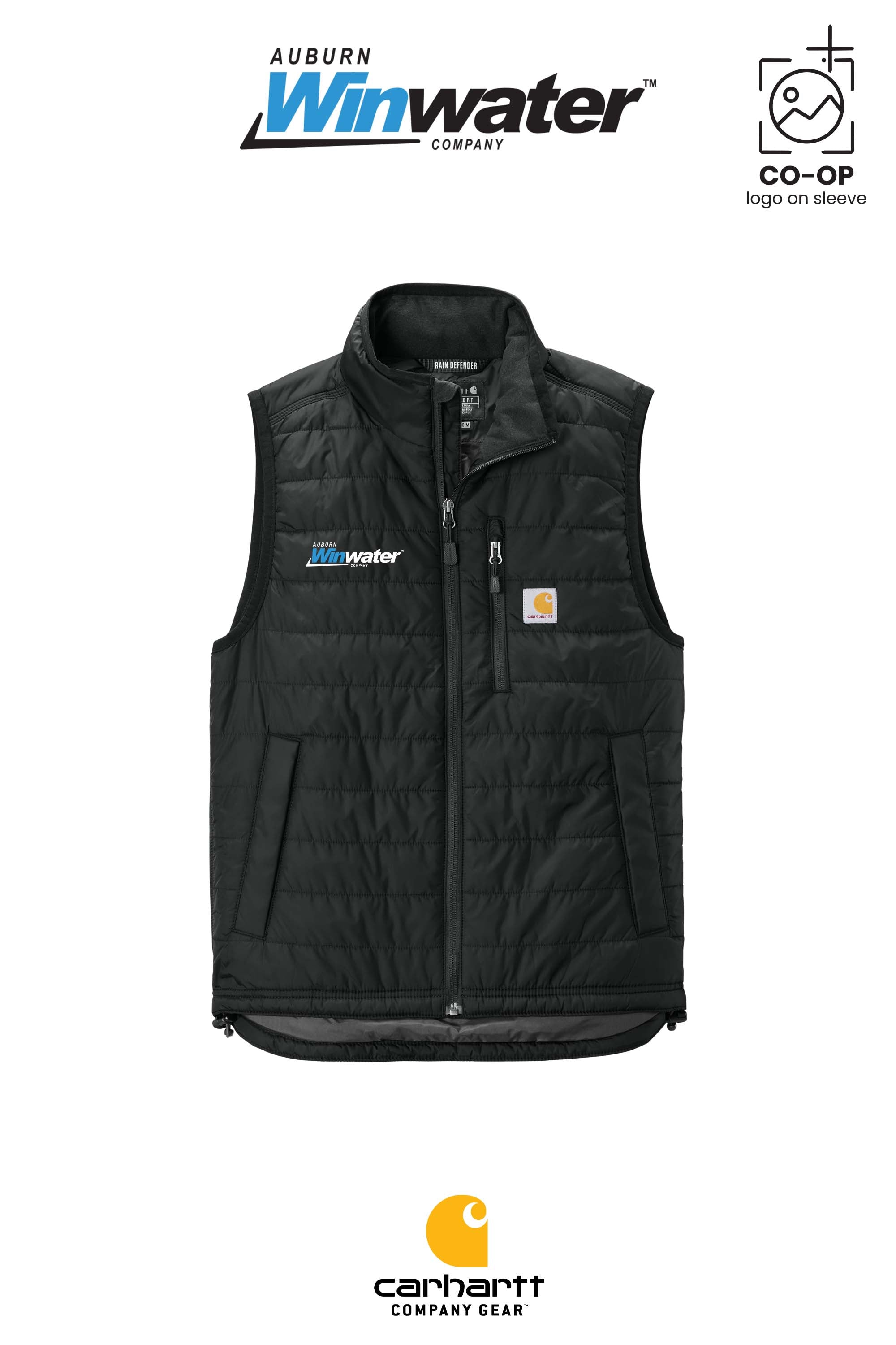 Carhartt® Gilliam Vest - Auburn Winwater