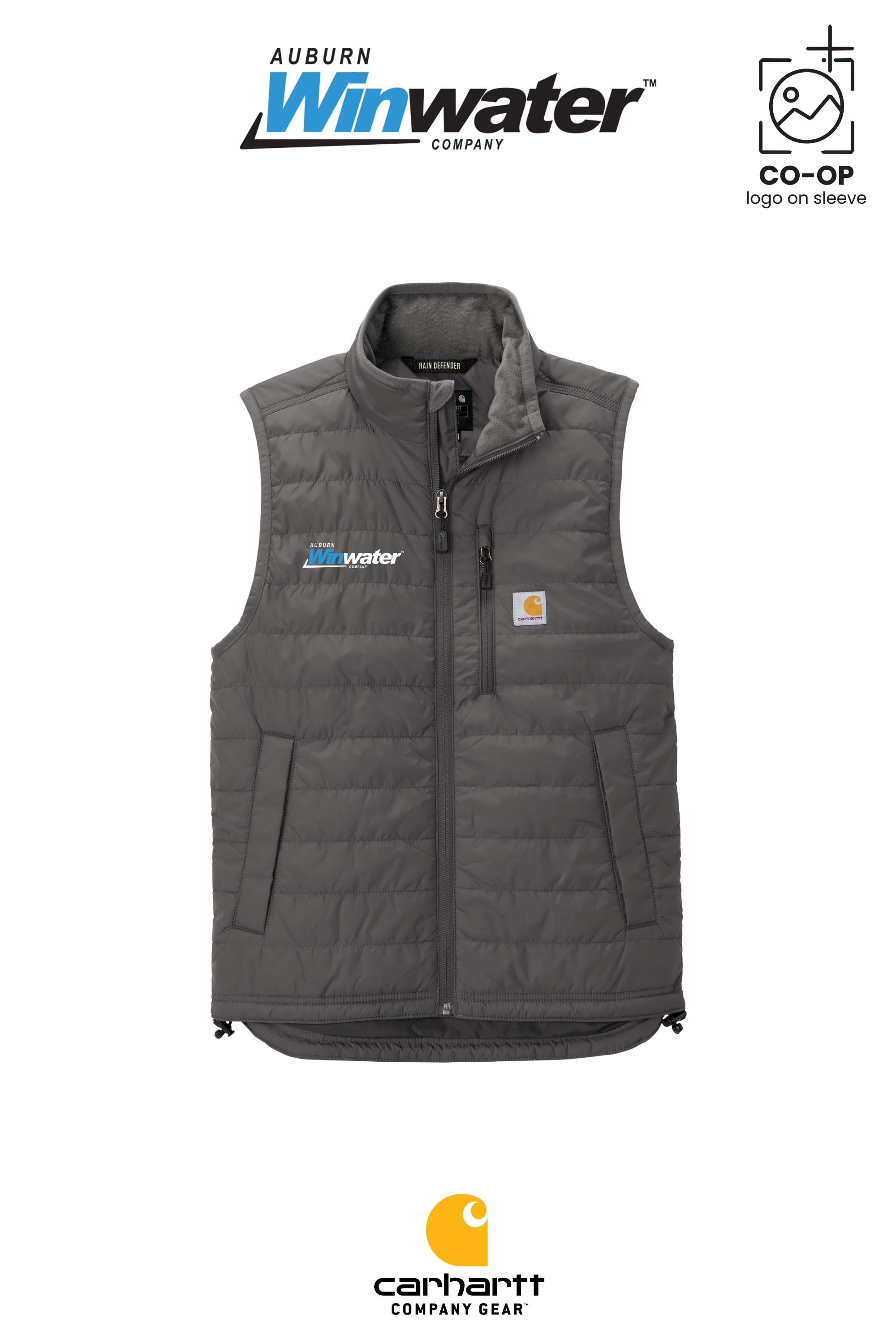 Carhartt® Gilliam Vest - Auburn Winwater