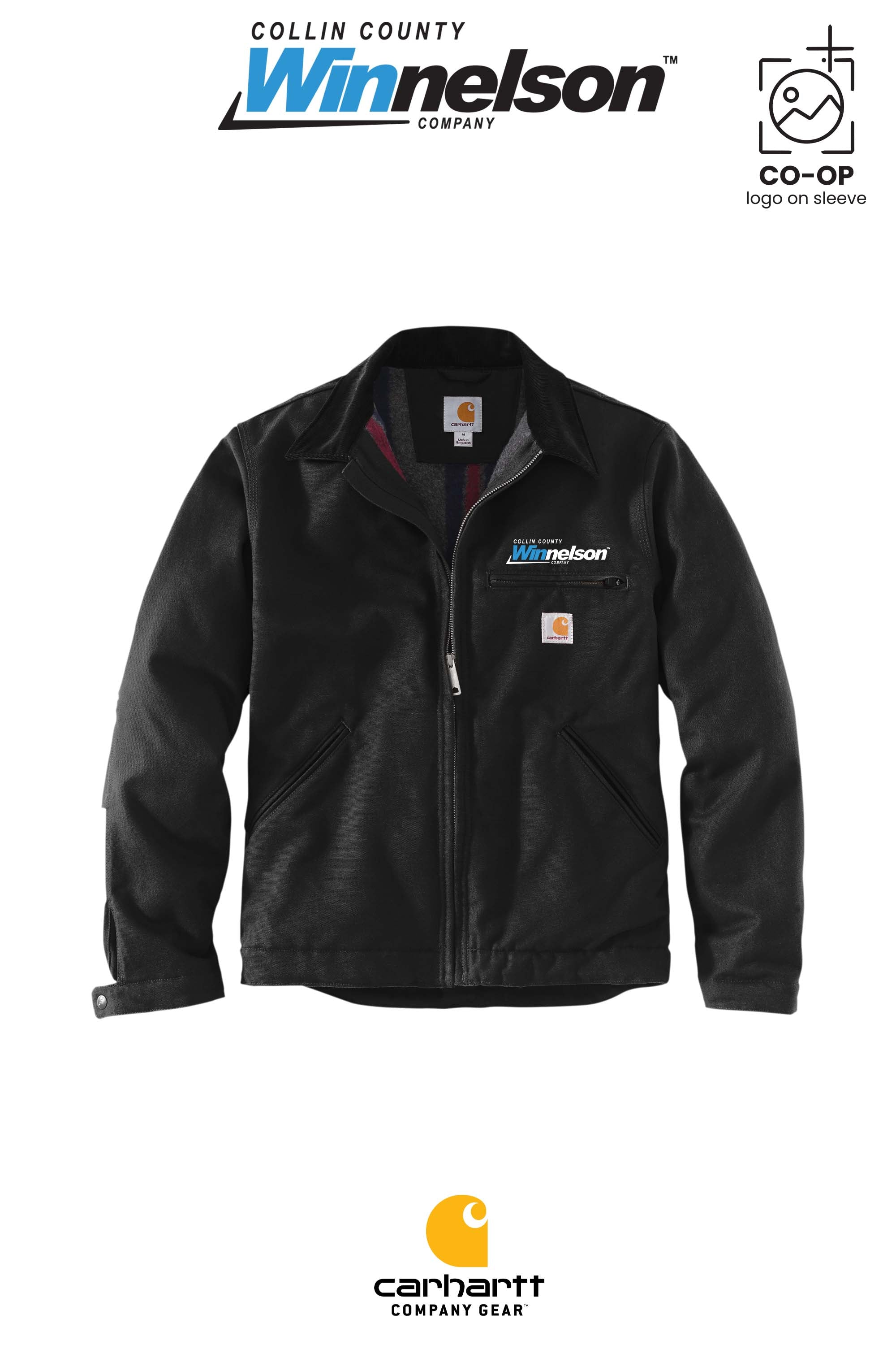Carhartt® Duck Detroit Jacket - Collin County Winnelson