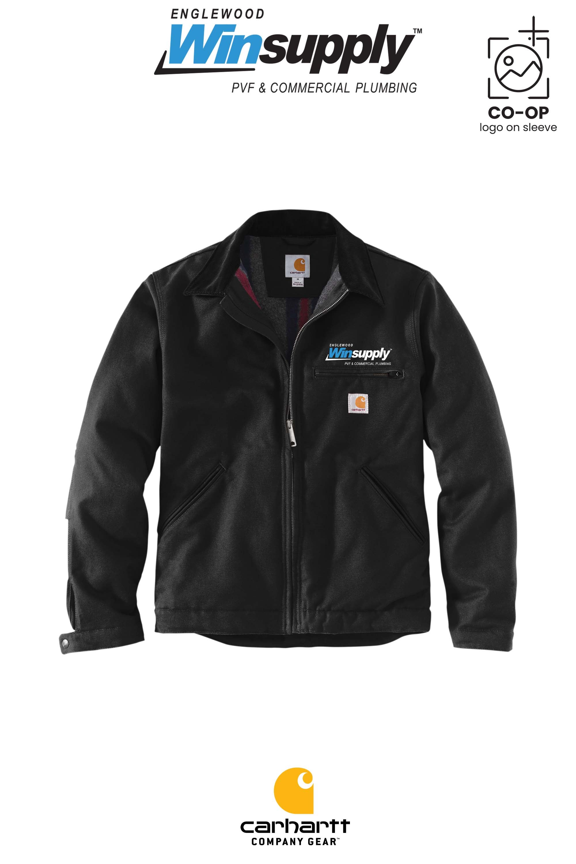 Carhartt® Duck Detroit Jacket - Englewood Winsupply