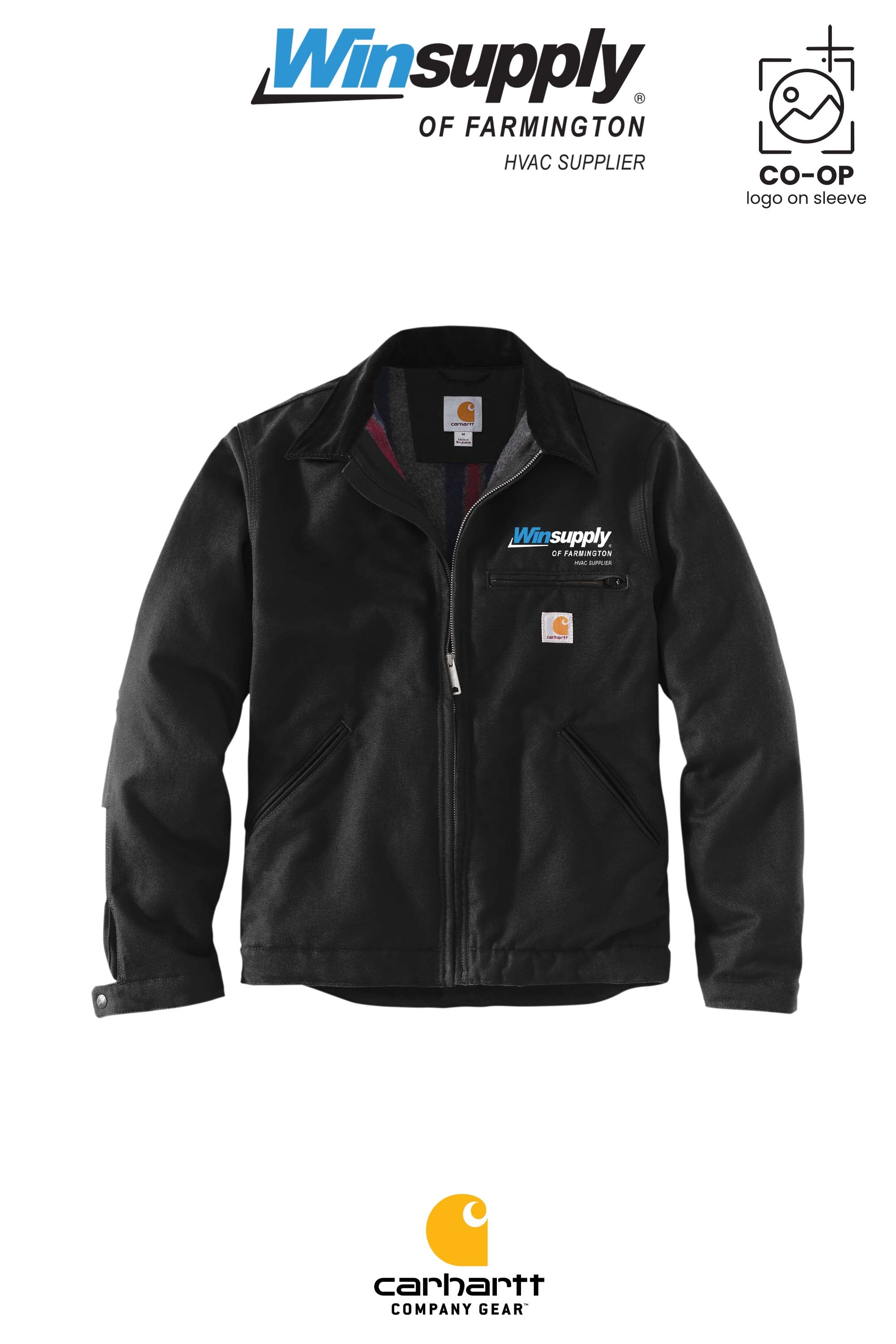 Carhartt® Duck Detroit Jacket - Winsupply of Farmington
