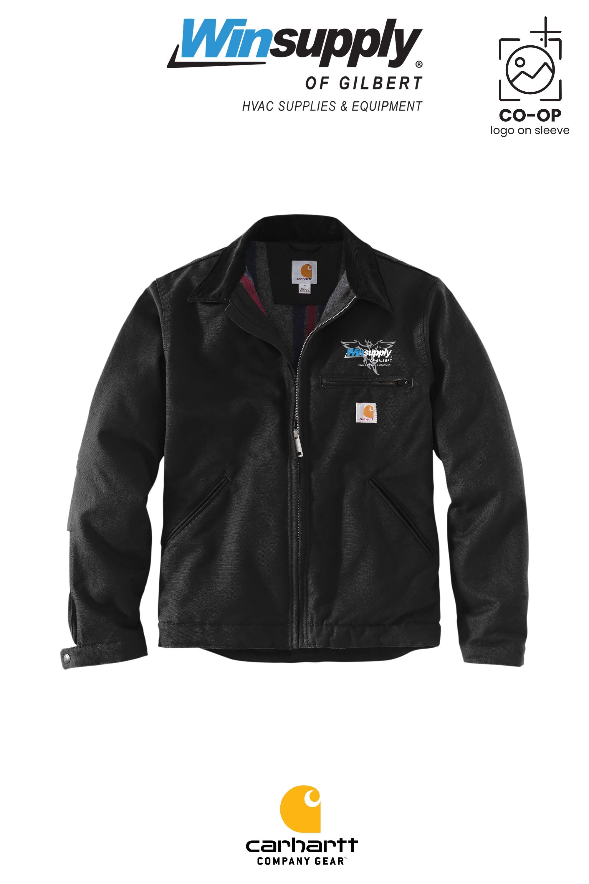 Carhartt® Duck Detroit Jacket - Winsupply of Gilbert
