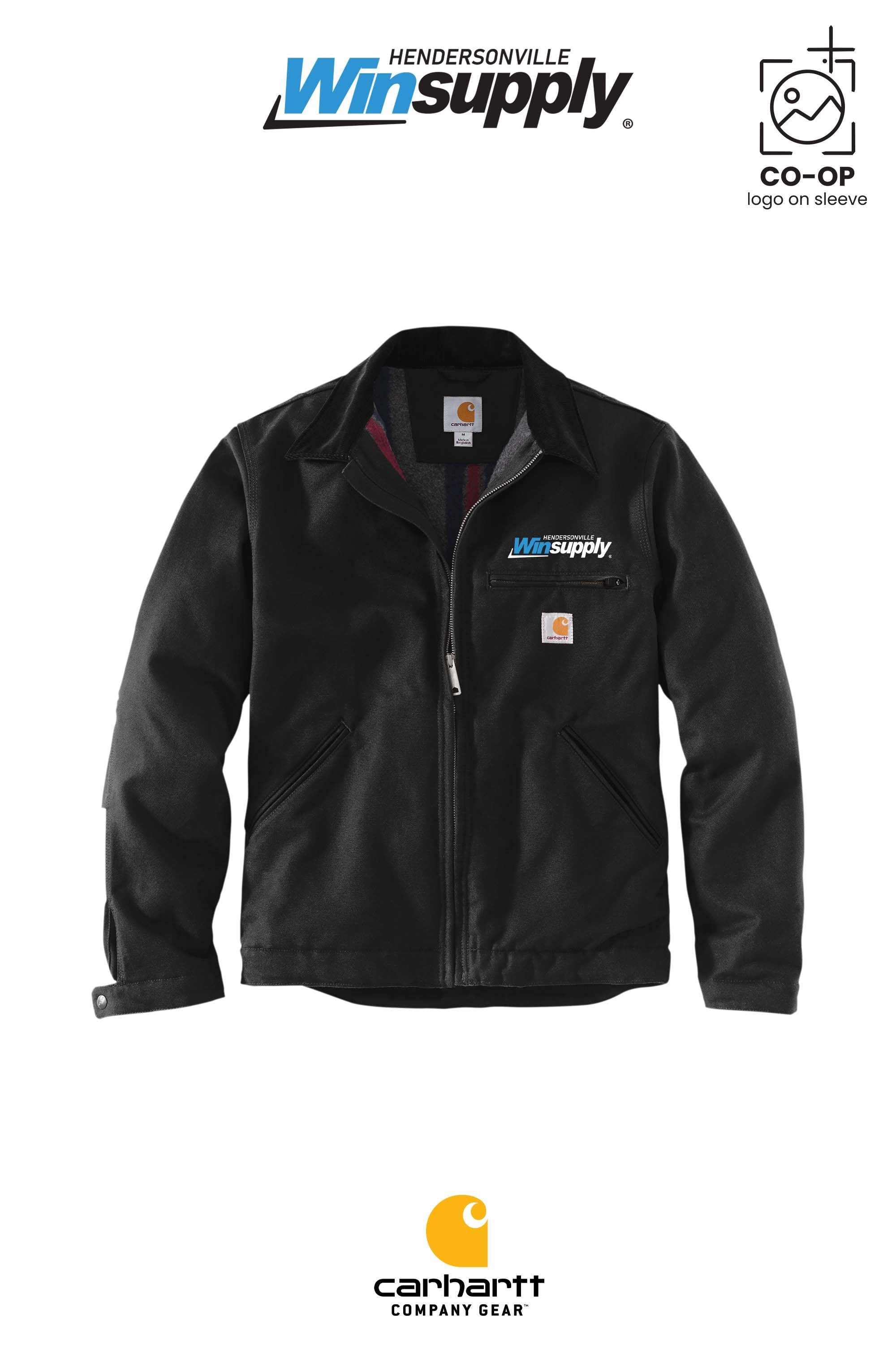 Carhartt® Duck Detroit Jacket - Winsupply of Hendersonville